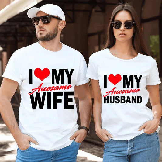 Tričko pro páry WIfe a Husband