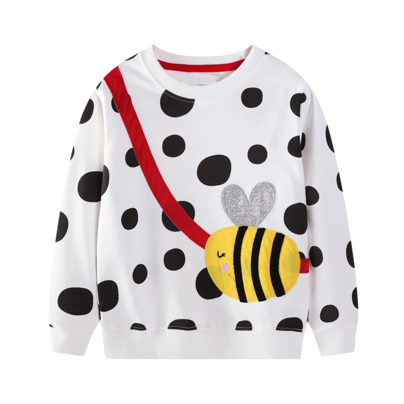 Dívčí mikina se zvířátky