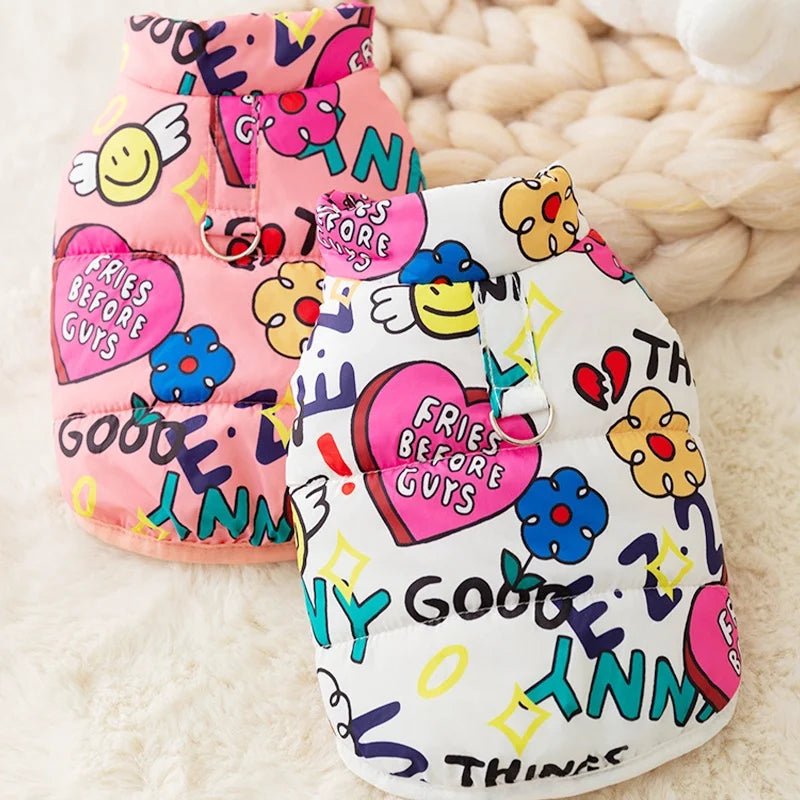 Bunda pro psy s textem