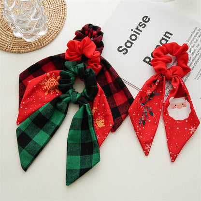 Vánoční scrunchies