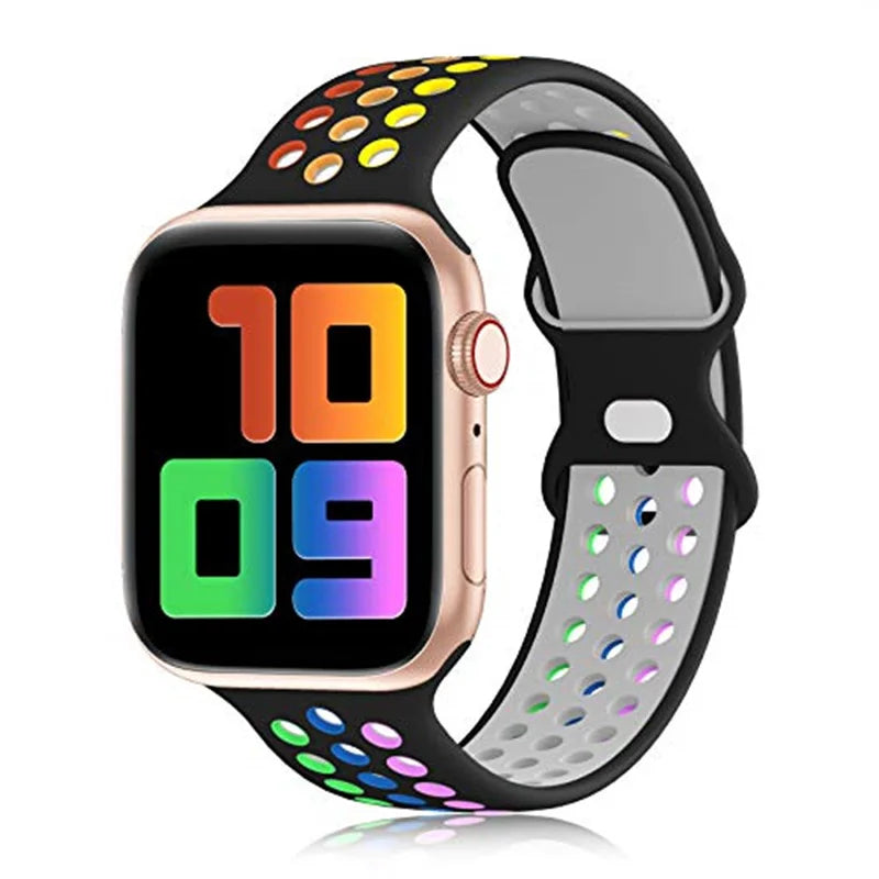 Silikonový řemínek na Apple Watch