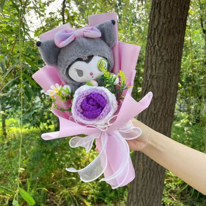 Plyšová kytice Sanrio