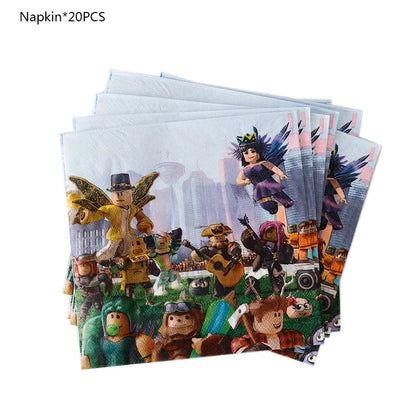 Dekorace na oslavu Roblox