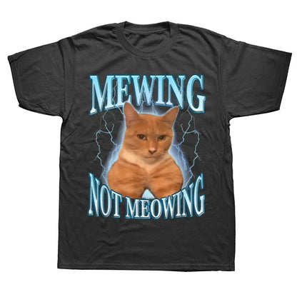 Unisex triko Mewing Not Meowing