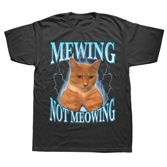 Unisex triko Mewing Not Meowing