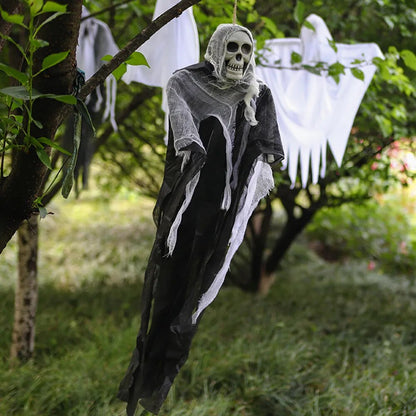 Dekorace kostlivce na Halloween