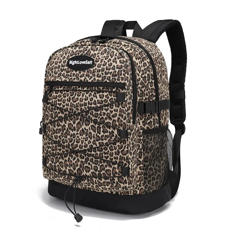 Batoh s leopardím vzorem
