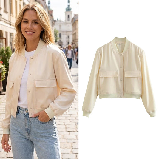 Dámský elegantní bomber