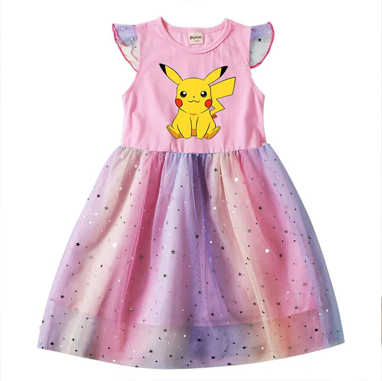 Dívčí šaty Pokémon