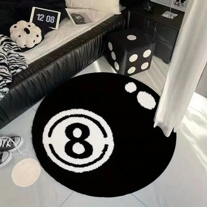 Kulatý koberec Koule 8