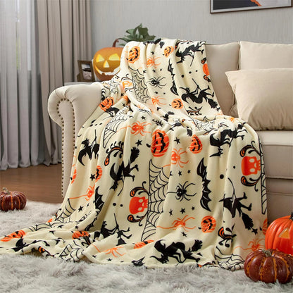 Halloweenská teplá deka