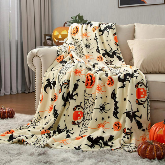 Halloweenská teplá deka