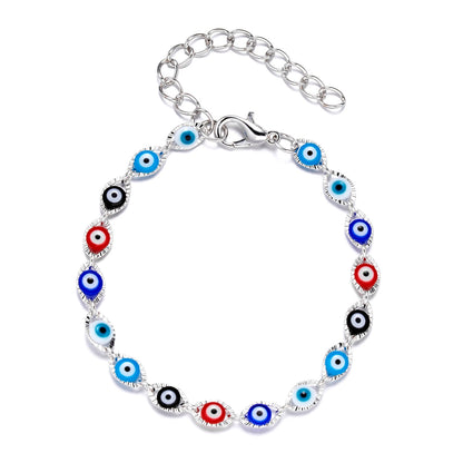 Jednoduchý náramek Evil eye