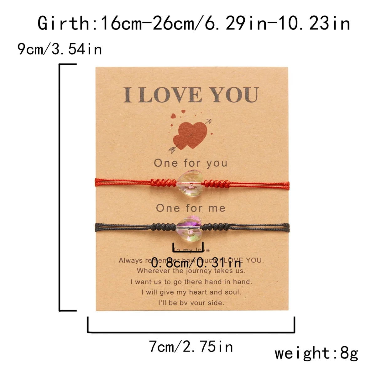 Set náramku pro páry