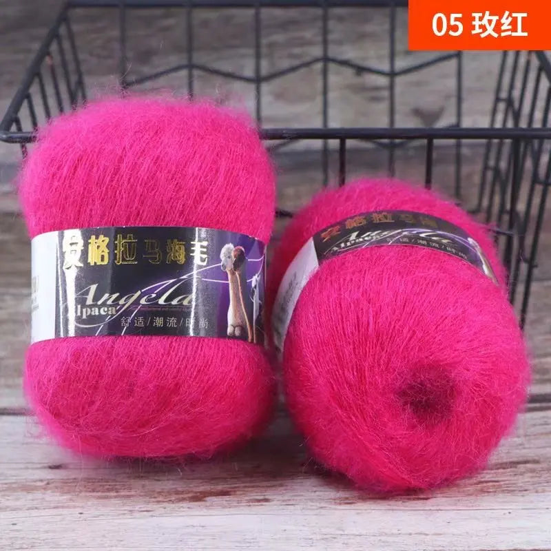 Příze Alpaca a Mohér
