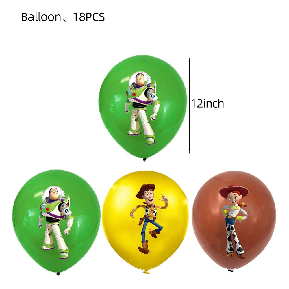 Doplňky na oslavu Toy Story