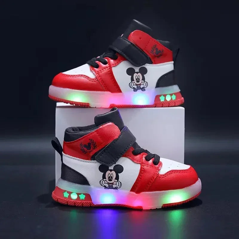 Dětské svítící tenisky Mickey