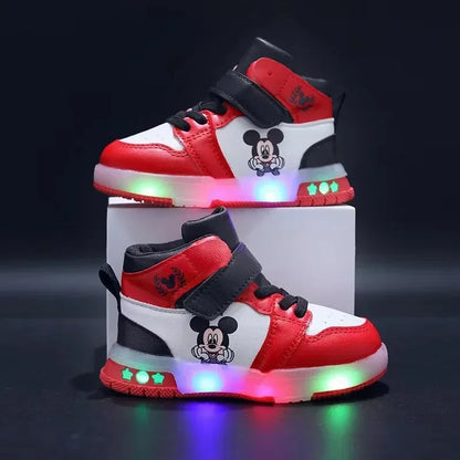 Dětské svítící tenisky Mickey
