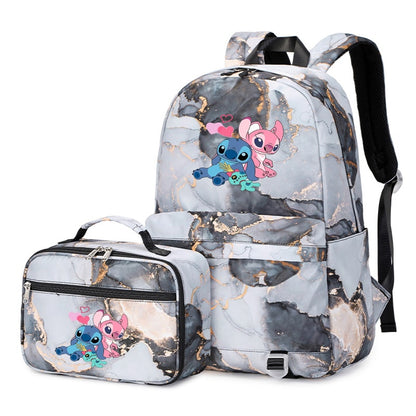 Školní batoh a taška na oběd Stitch
