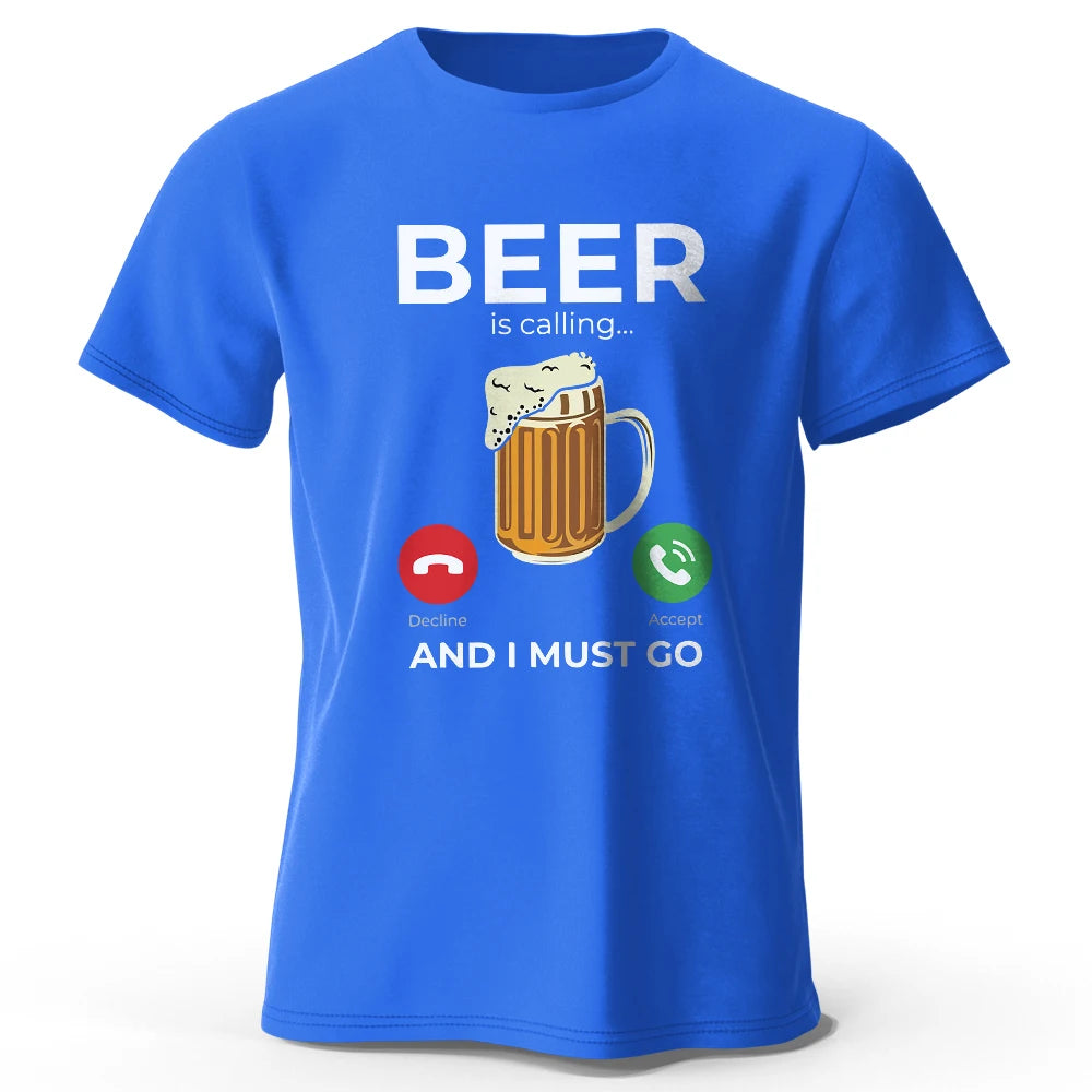 Pánské triko Beer Is Calling