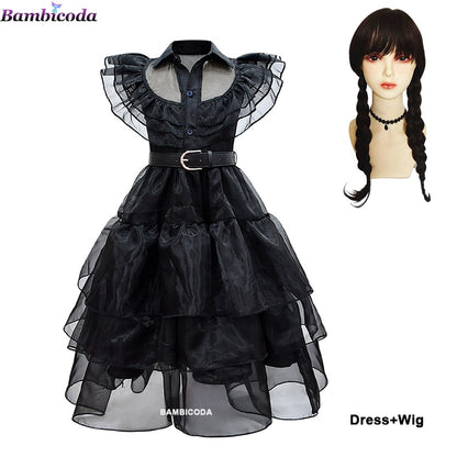 Dívčí kostým Wednesday