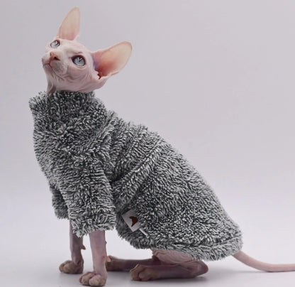 Teplá mikina pro Sphynx