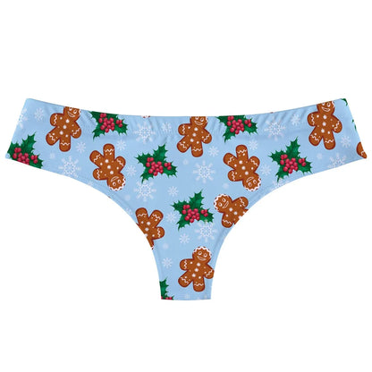 Dámské brazilky s vánočním vzorem