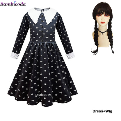 Dívčí kostým Wednesday