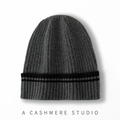 Pánská čepice z kašmíru