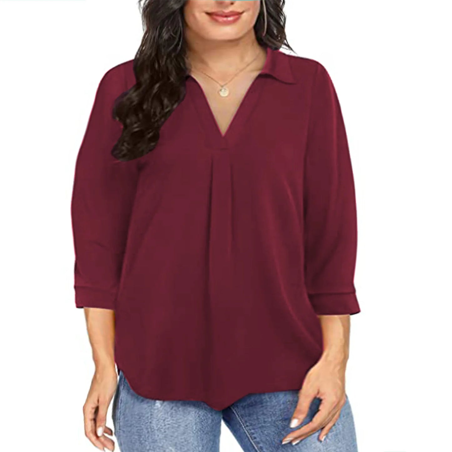 Dámský plus size top