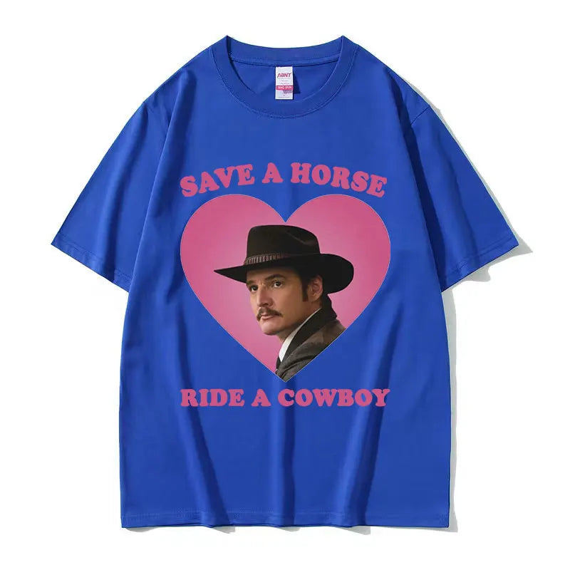 Triko Pedro Pascal Save a horse