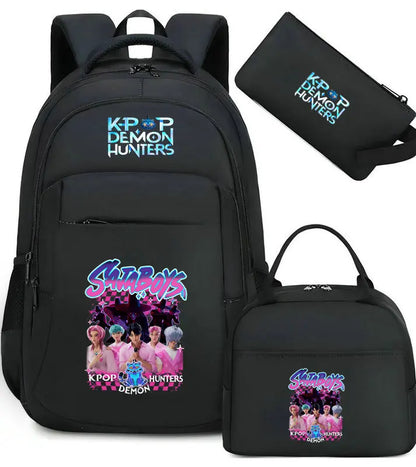 Školní set batohu Kpop Saja boys