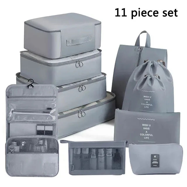 Set organizérů do kufru 11 ks