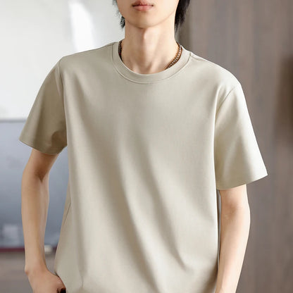 Pánské bavlněné triko s krátkým rukávem