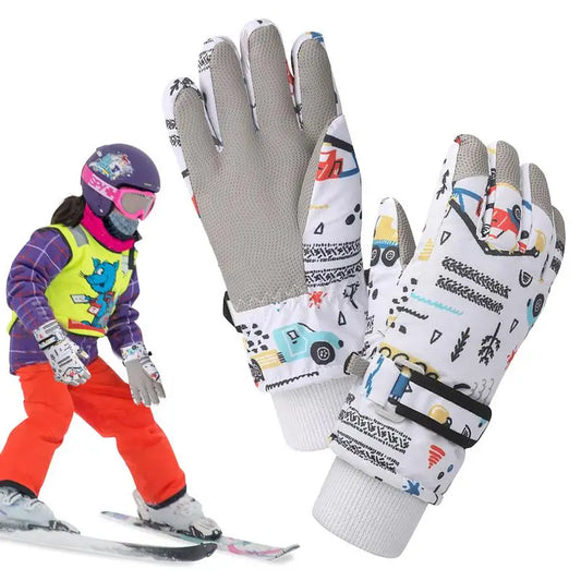 Dětské rukavice na lyžování
