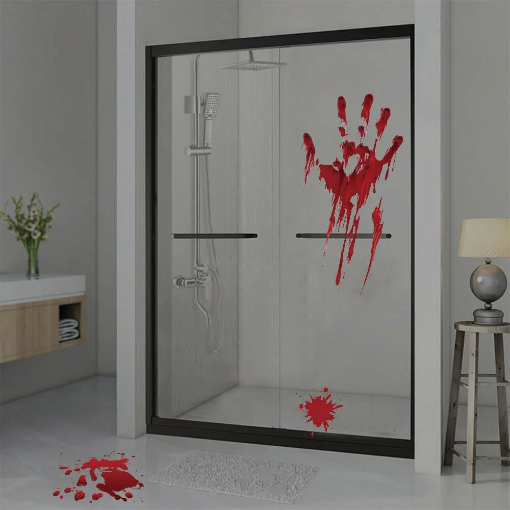 Samolepka na zeď Krvavý Halloween