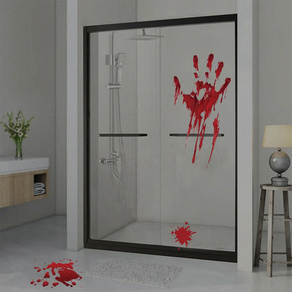 Samolepka na zeď Krvavý Halloween