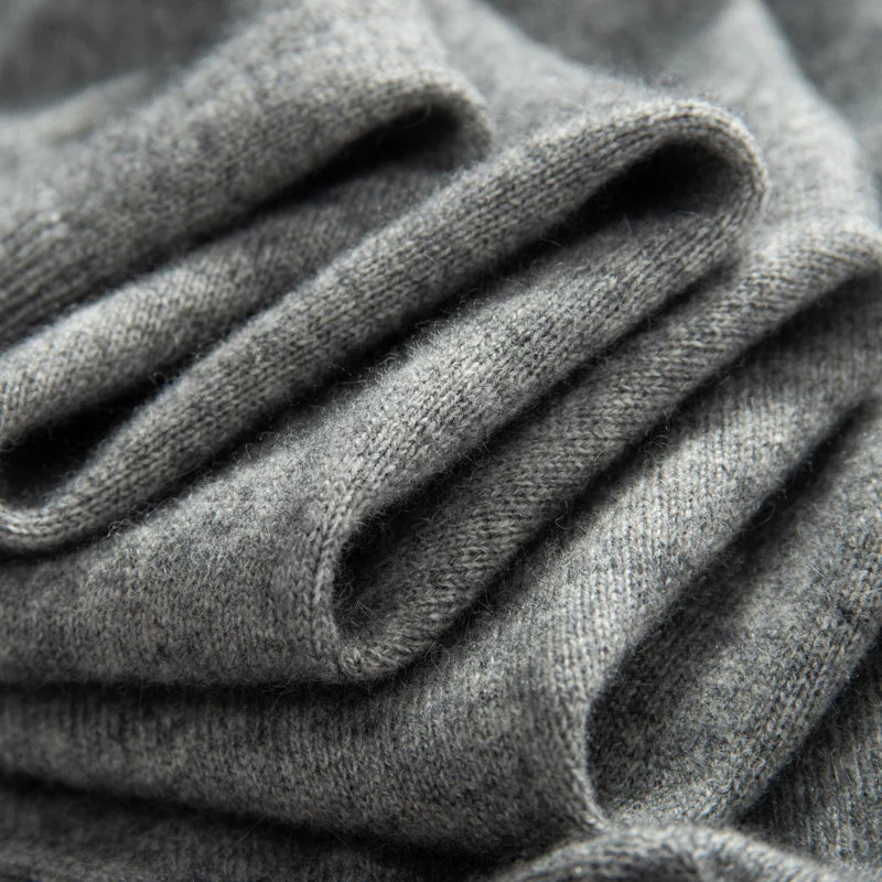 Pánské kašmírové polo triko