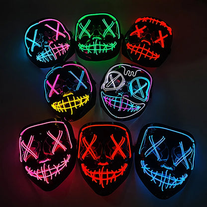 Neonová Led maska