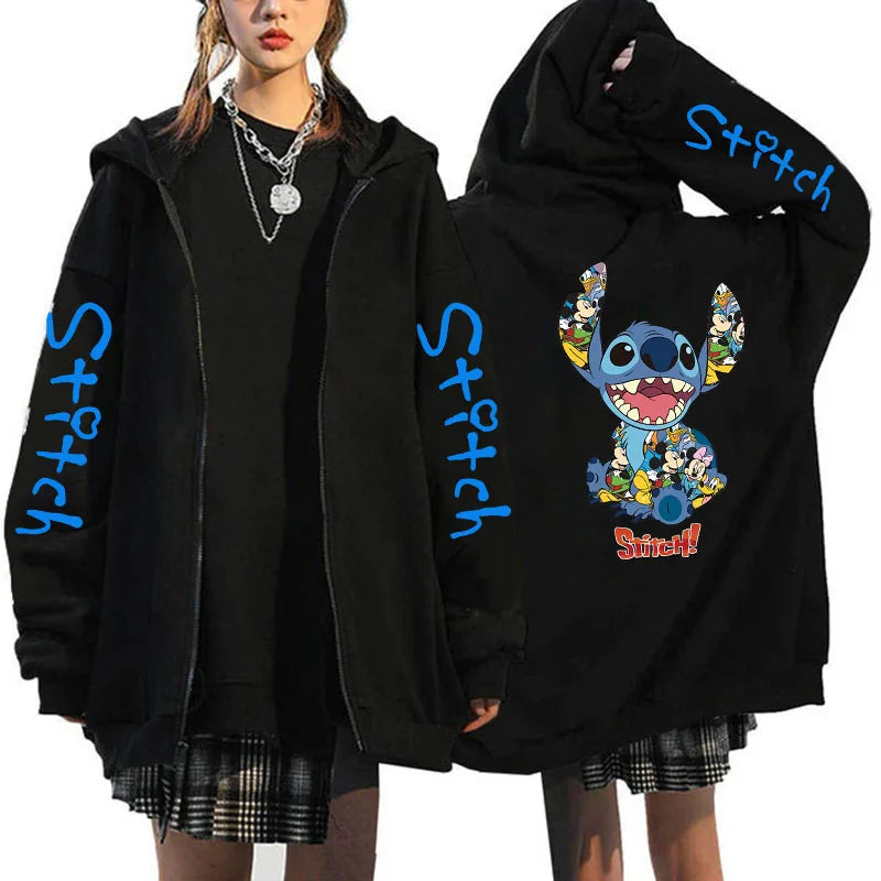 Dámská oversized mikina Stitch