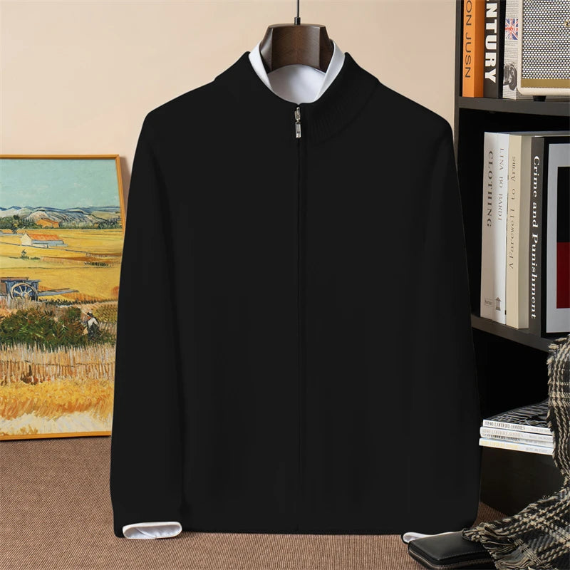 Pánský kardigan s kašmírem