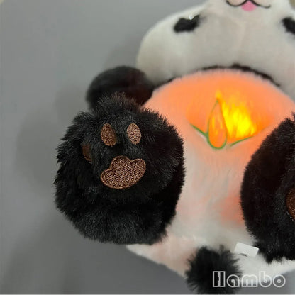 Dýchací plyšová panda