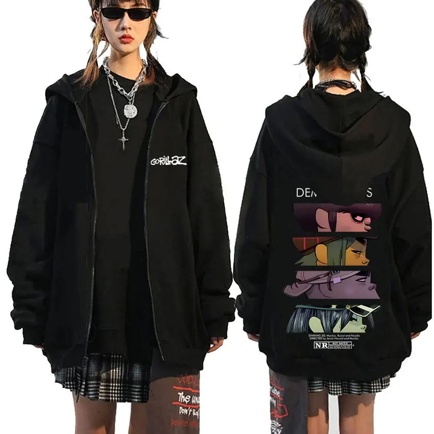 Unisex mikina Gorillaz