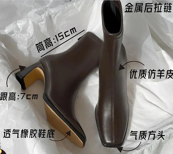 Dámské elegantní kozačky