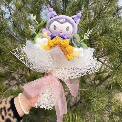 Plyšová kytice Sanrio