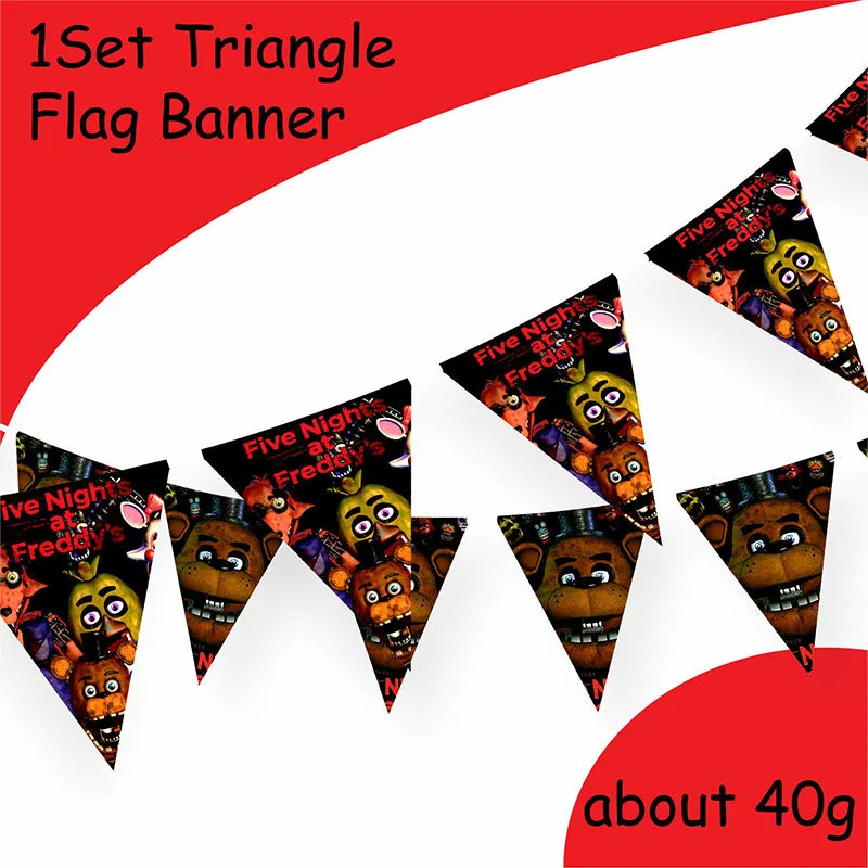 Dekorace na oslavu FNAF