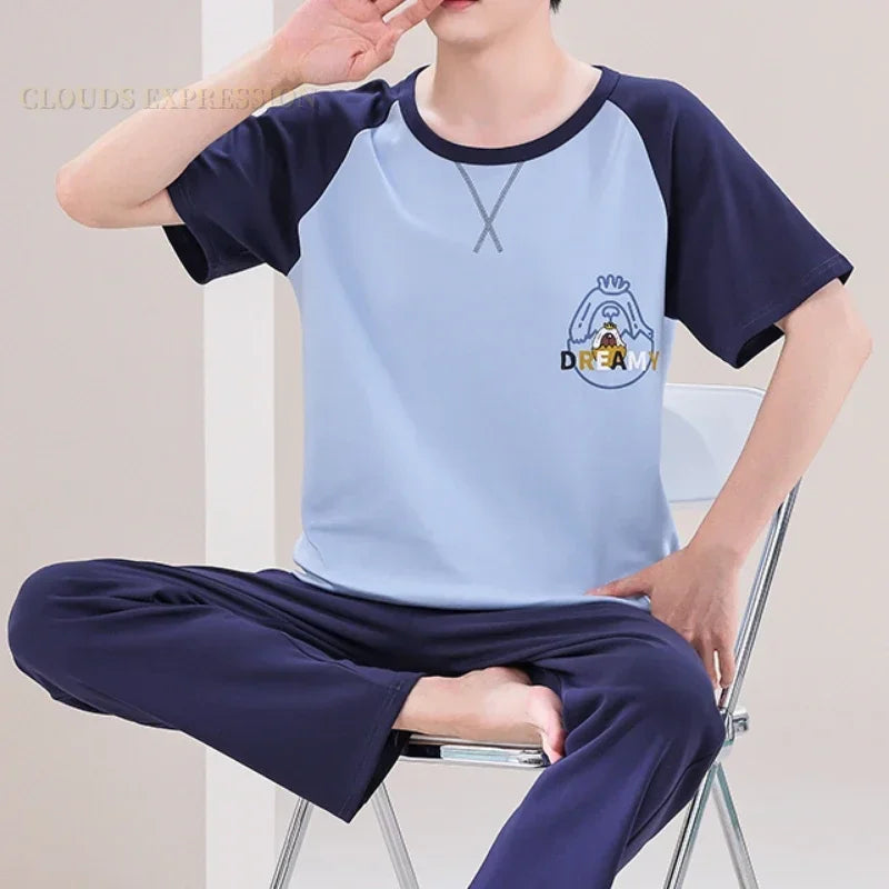 Pánské pyžamo s potiskem