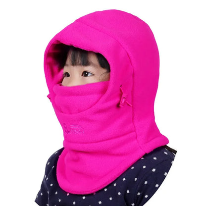 Teplá dětská balaclava