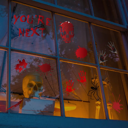 Halloweenské krvavé dekorace