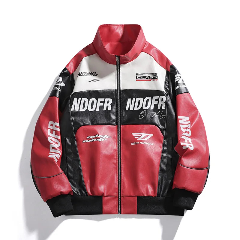 Pánská moto koženková bunda